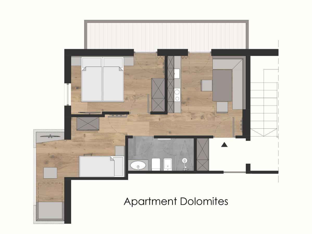 Pramstaller Apartments Сан Лоренцо ди Себато Екстериор снимка